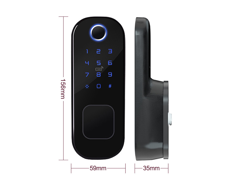 customized fingerprint ZigBee lock for house